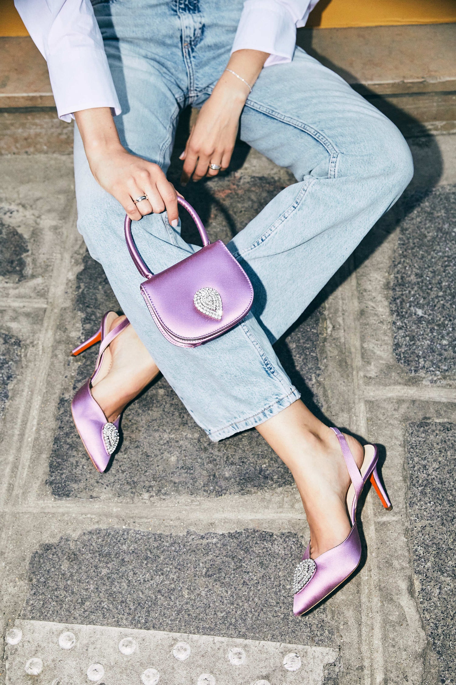 Lisa 1 Pumps und Viola Handtasche Melvin & Hamilton x Fratelli Russo