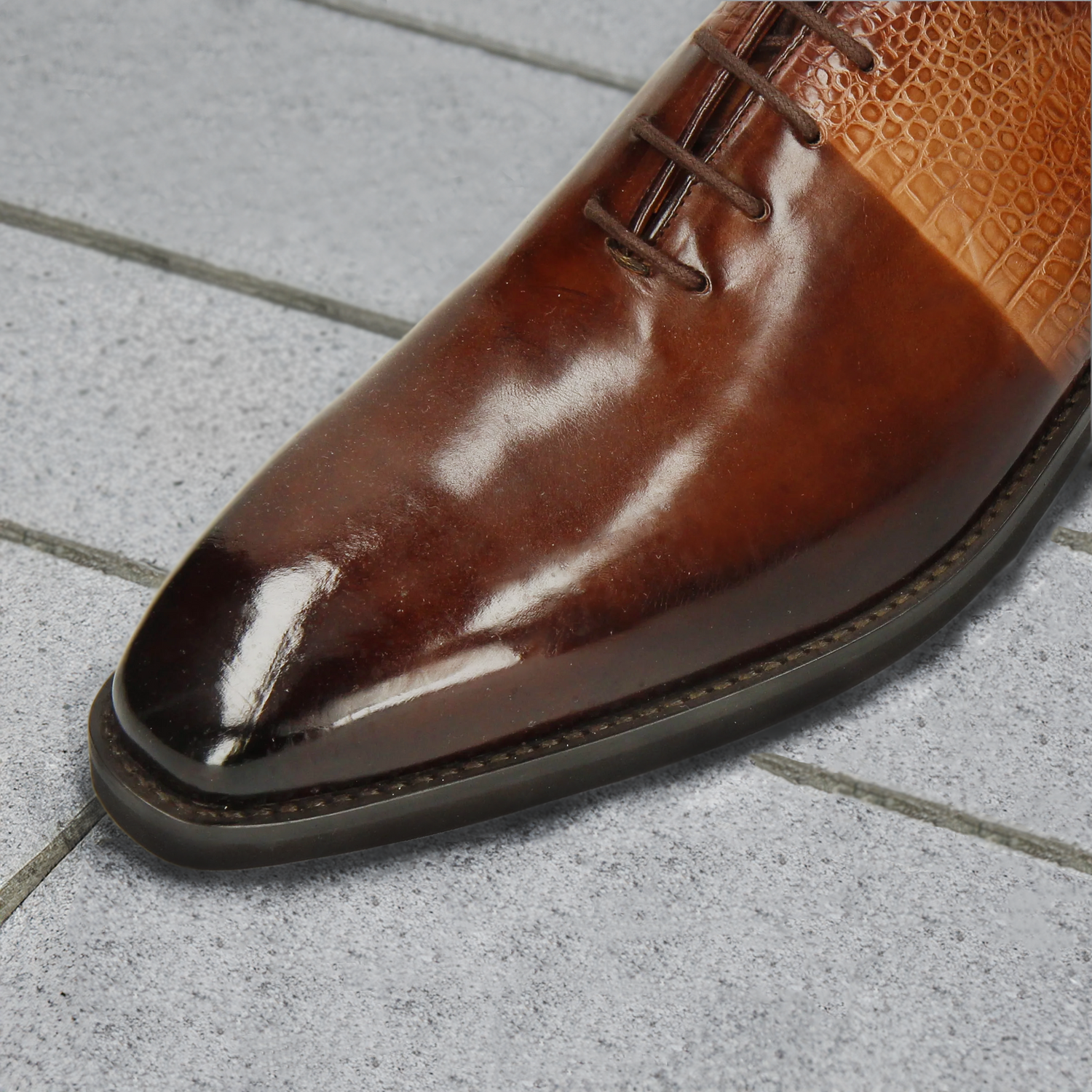 Oxfordschuhe schlichte Schuhkappe Lance 61 Melvin & Hamilton