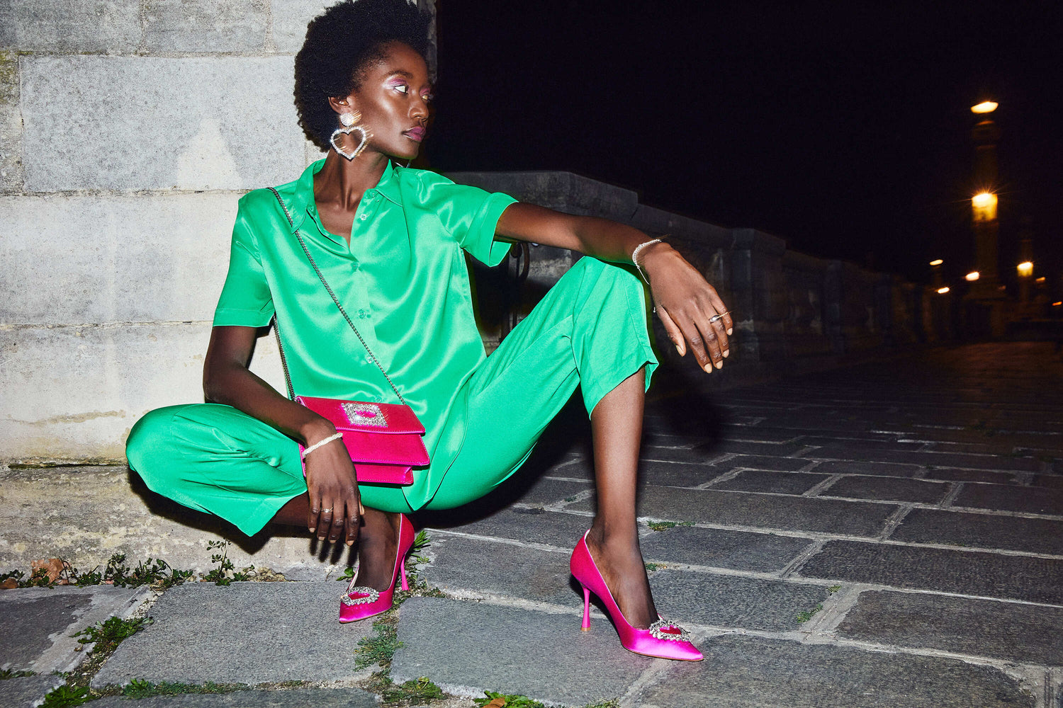 Alena 1 Pumps und Franca Clutch Melvin & Hamilton x Fratelli Russo